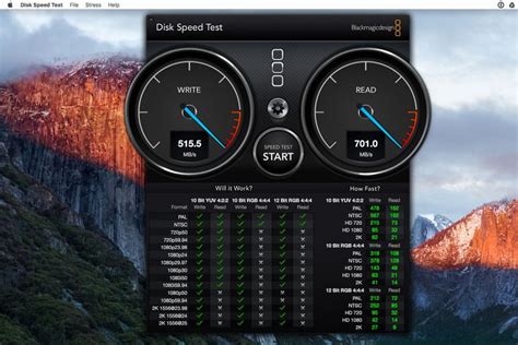 mac test hard drive speed|blackmagic hard drive speed test.